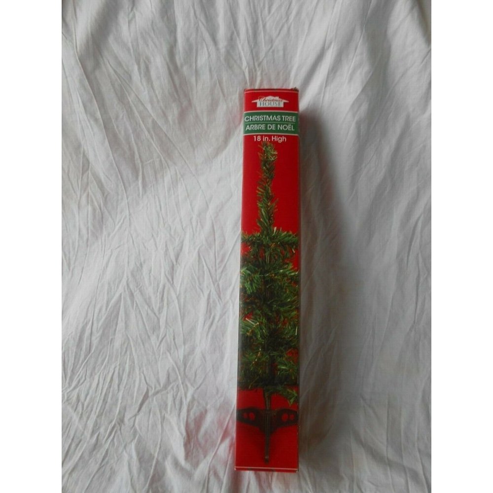 NEW 18 INCH TABLETOP RV Dorm Apartment Office MINIATURE‎ CHRISTMAS TREE CUTE!